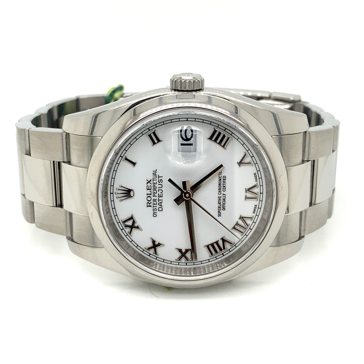 Pre-Owned Rolex Datejust Steel Oyster Automatic 36mm Watch, 116200 philadelphia