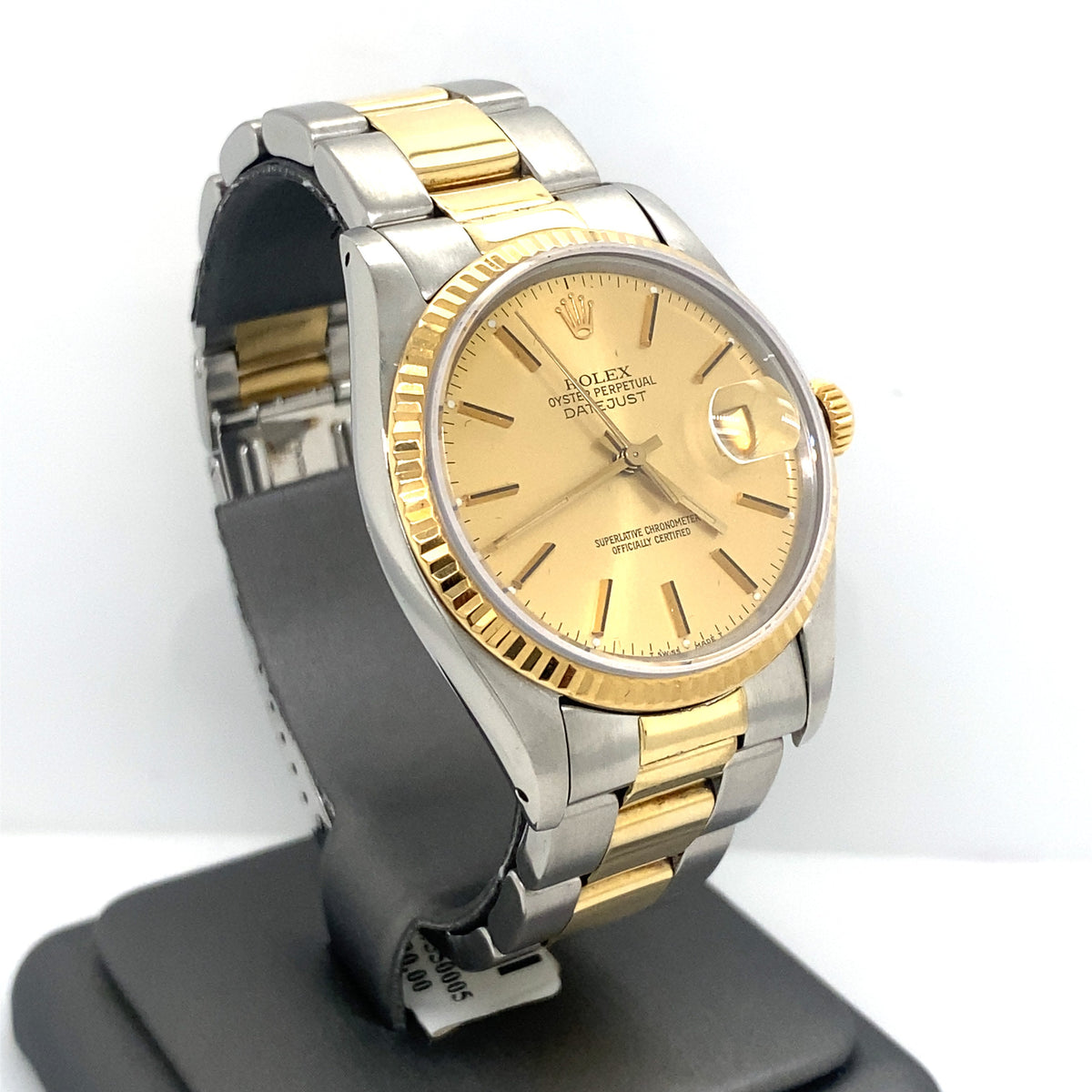 Pre-owned Rolex Datejust 18k Gold & Steel Oyster 36mm Watch, 16013 philadelphia