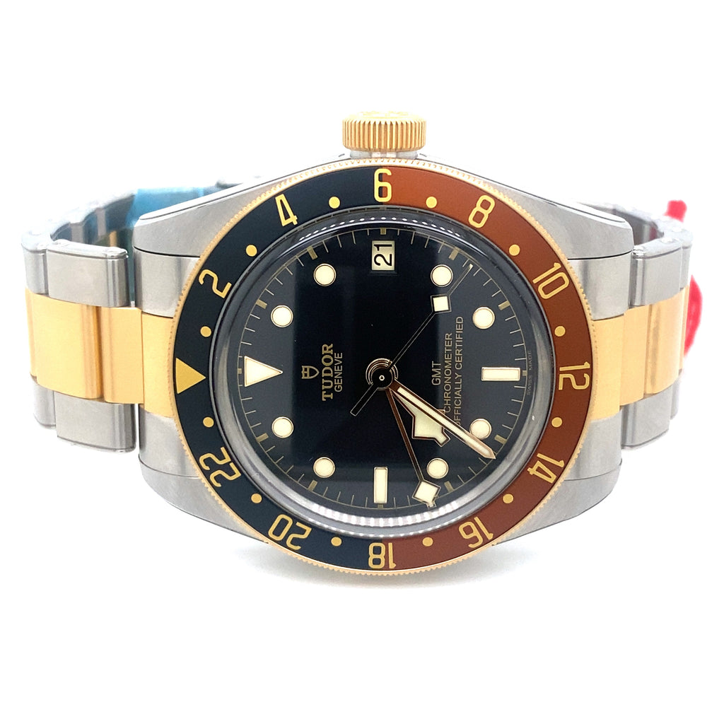 Tudor Black Bay GMT S&G 41mm Steel & Yellow Gold Watch, M79833MN-0001