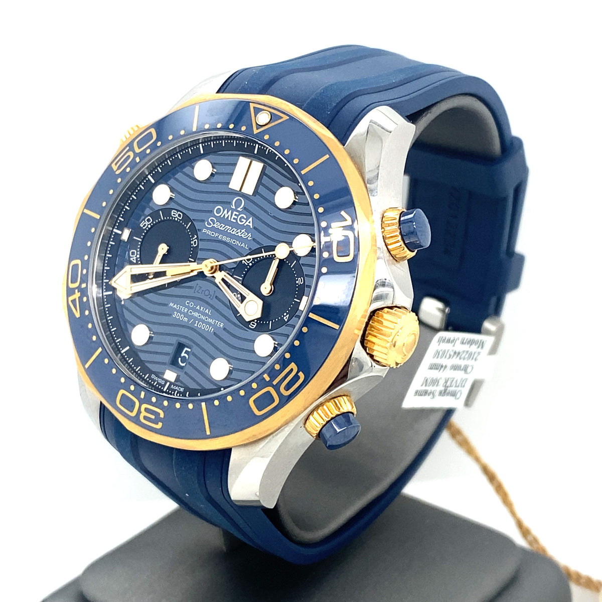 Omega Diver 300M Seamaster 44mm Steel & Gold Watch 210.22.44.51.03.001