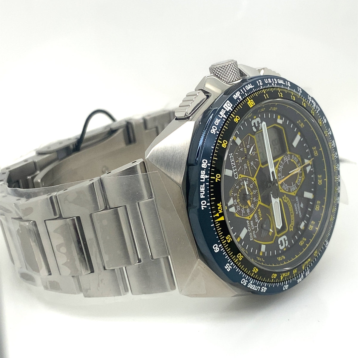 Citizen Promaster Skyhawk A-T Blue Angels 46mm Steel Chronograph, JY8128-56L