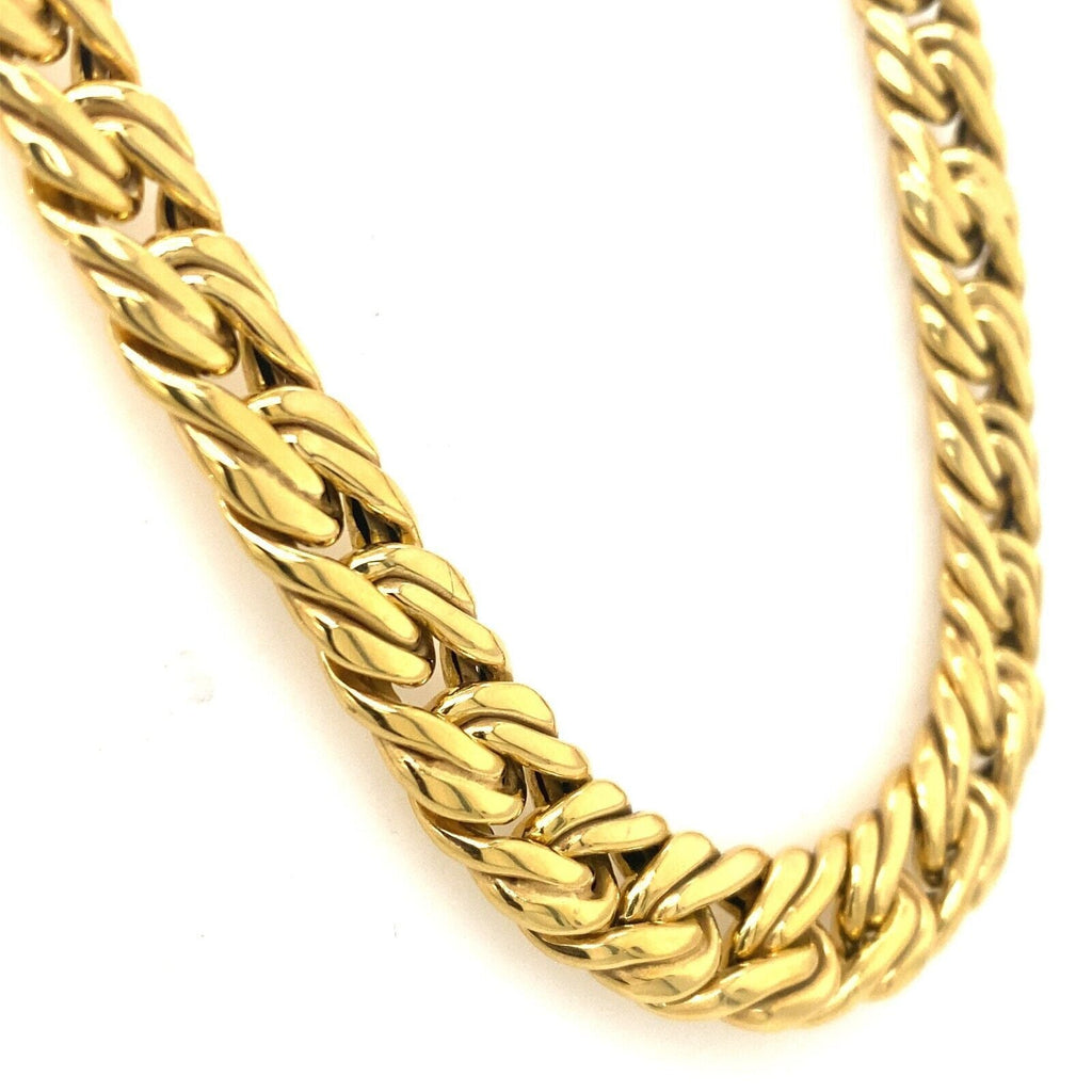 14k Yellow Gold Ladies Fancy Necklace, S107101