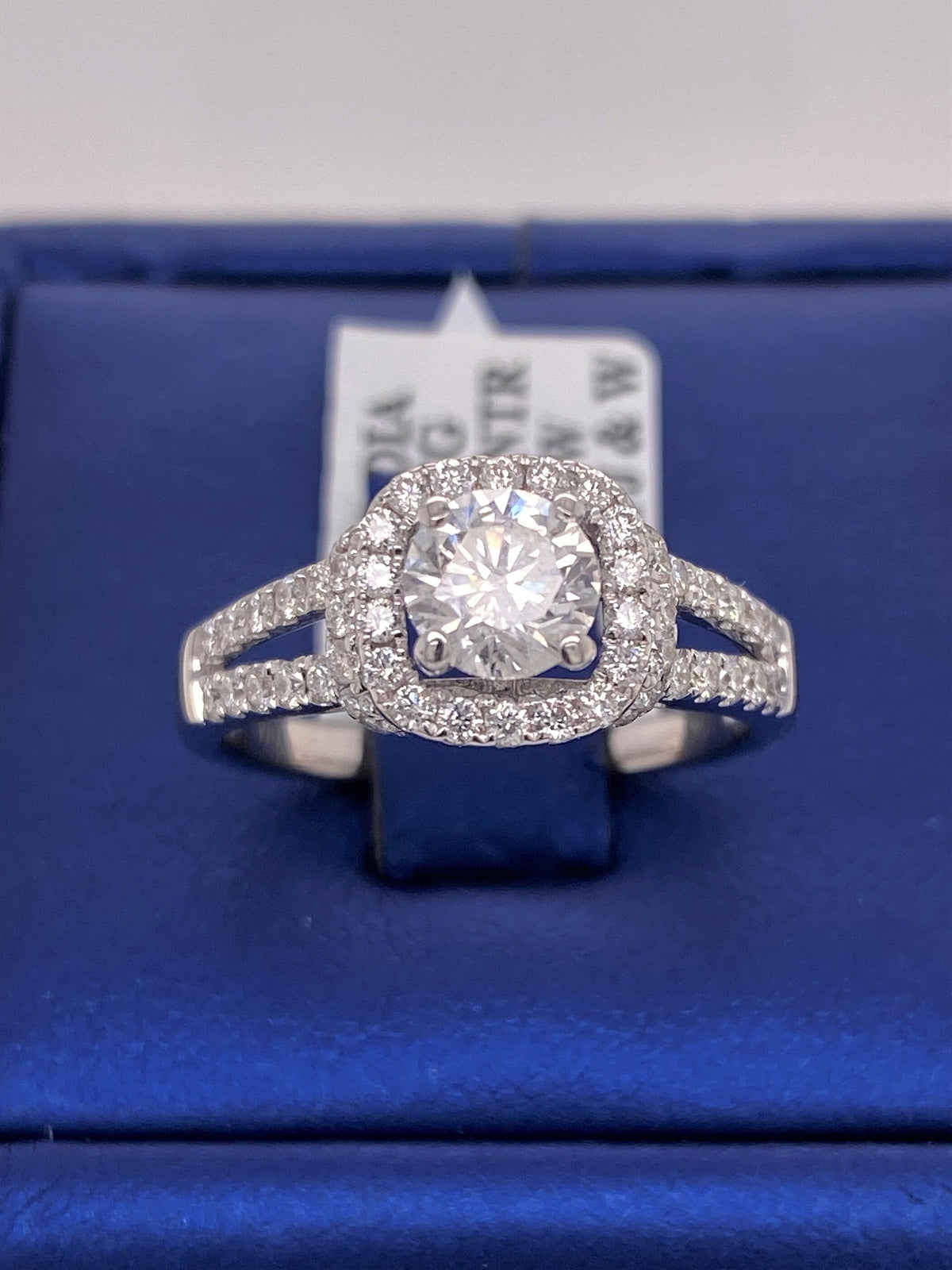 14k White Gold 1.25 CT Diamond Engagement Ring