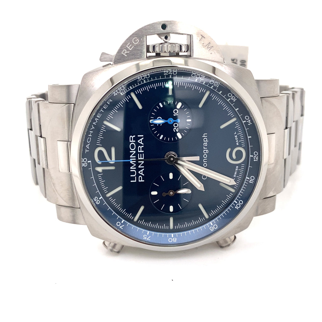 Panerai Luminor Chrono Steel Automatic 44m Watch, PAM01110 - PAM 1110