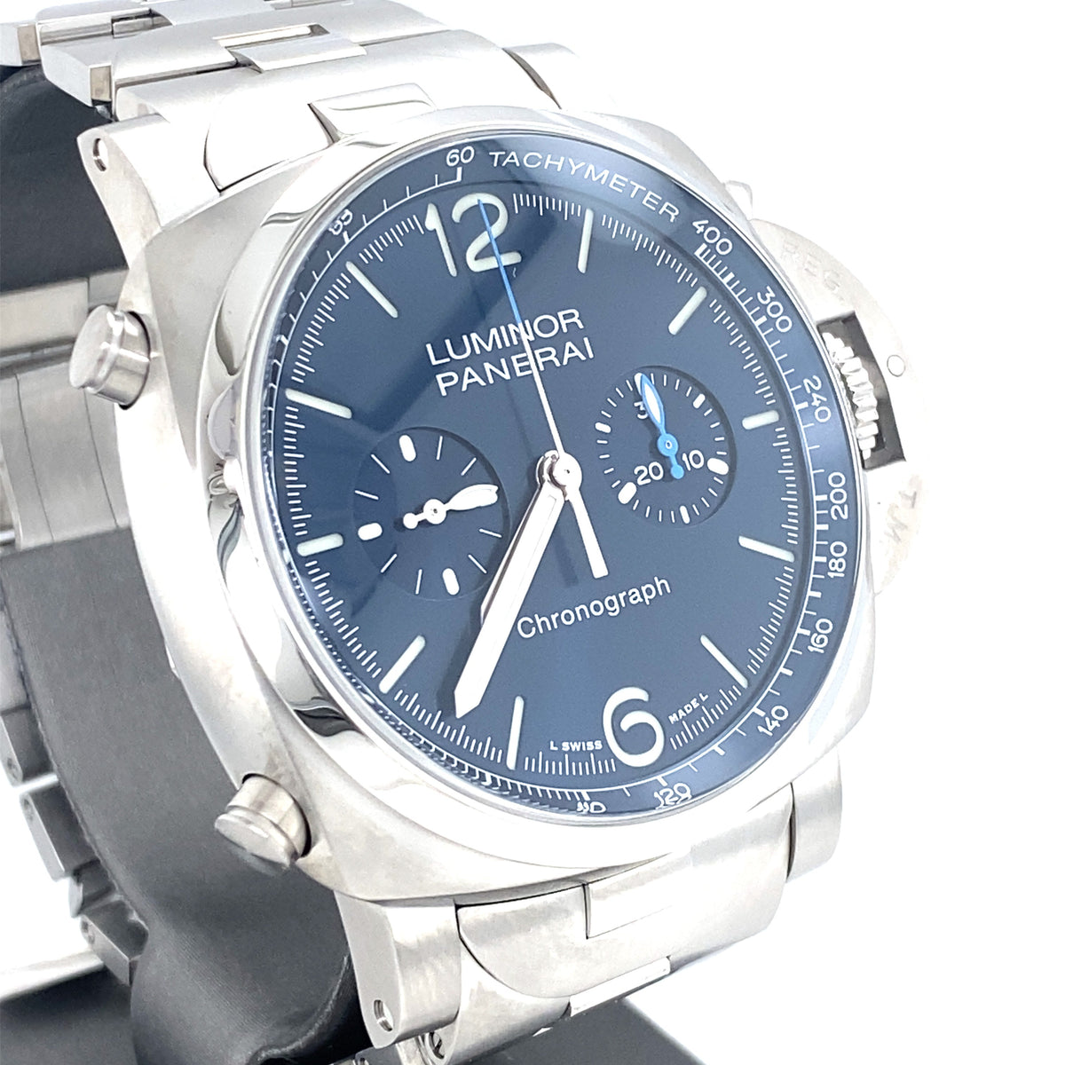 Panerai Luminor Chrono Steel Automatic 44m Watch, PAM01110 - PAM 1110