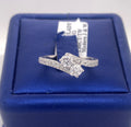 14k White Gold Ever US 1.00 CT Diamond Ring