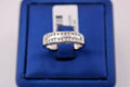 Platinum 0.25 CT Diamond Ladies Band, 6.5gm, Size 7