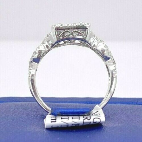 14K WHITE GOLD 1.00 CT TW PRINCESS CUT DIAMOND ENGAGEMENT RING