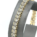 14k Yellow Gold 1.00 CT Diamond Tennis Bracelet, 9.5G, 7.25", S107261