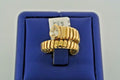 18k Yellow Gold 0.60 C Pear Shape Diamond, 11.6gm, Size 5