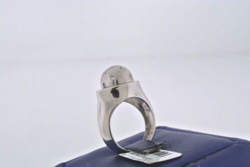 14k White Gold 0.25 CT Diamond Ladies Ring, 9gm, Size 6