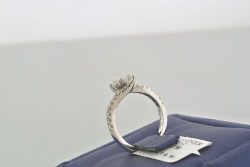 14k White Gold Ever US 1.00 CT Diamond Ring, 2.8gm, Size 5.25