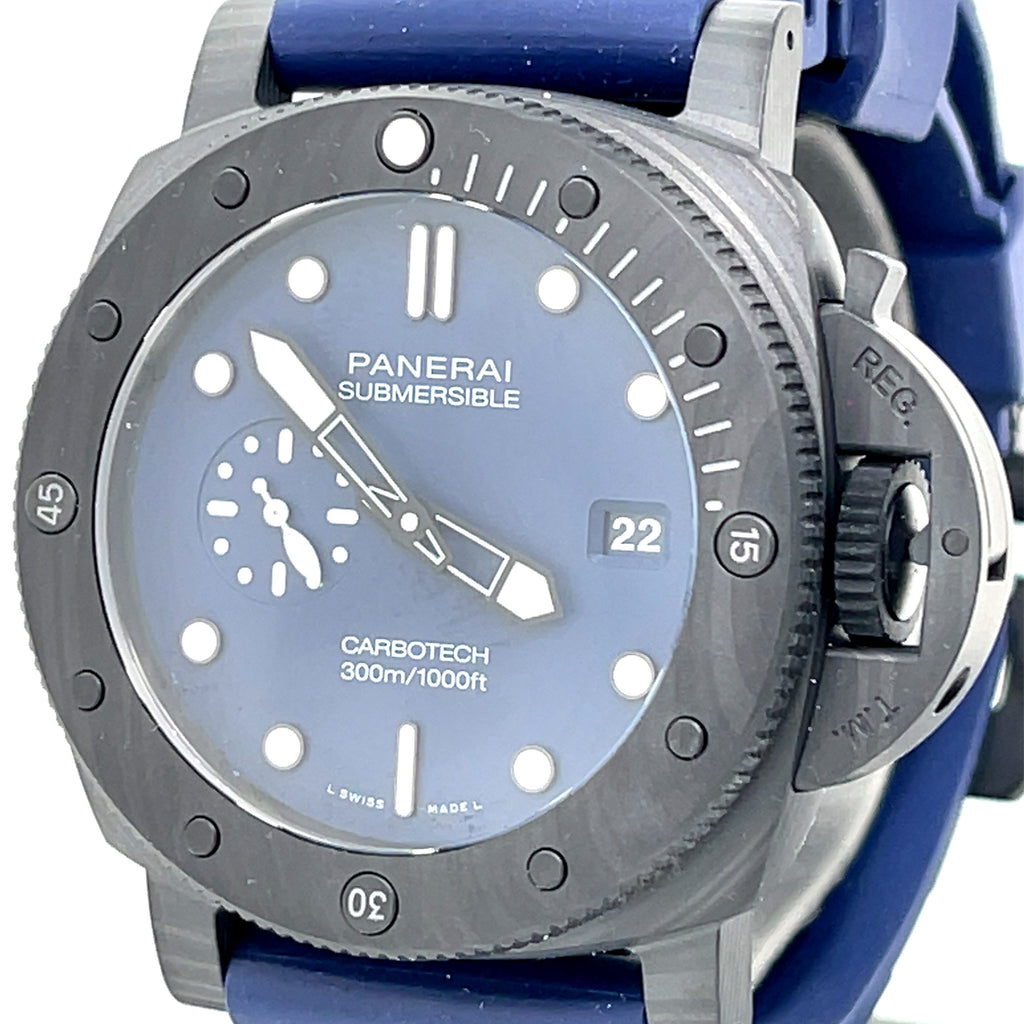 Panerai Submersible QuarantaQuattro Carbotech Blu Abisso, 44mm PAM 01232