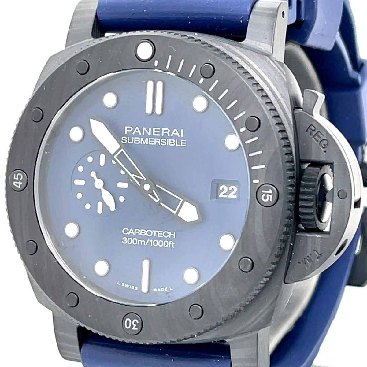 Panerai Submersible QuarantaQuattro Carbotech Blu Abisso, 44mm PAM 01232