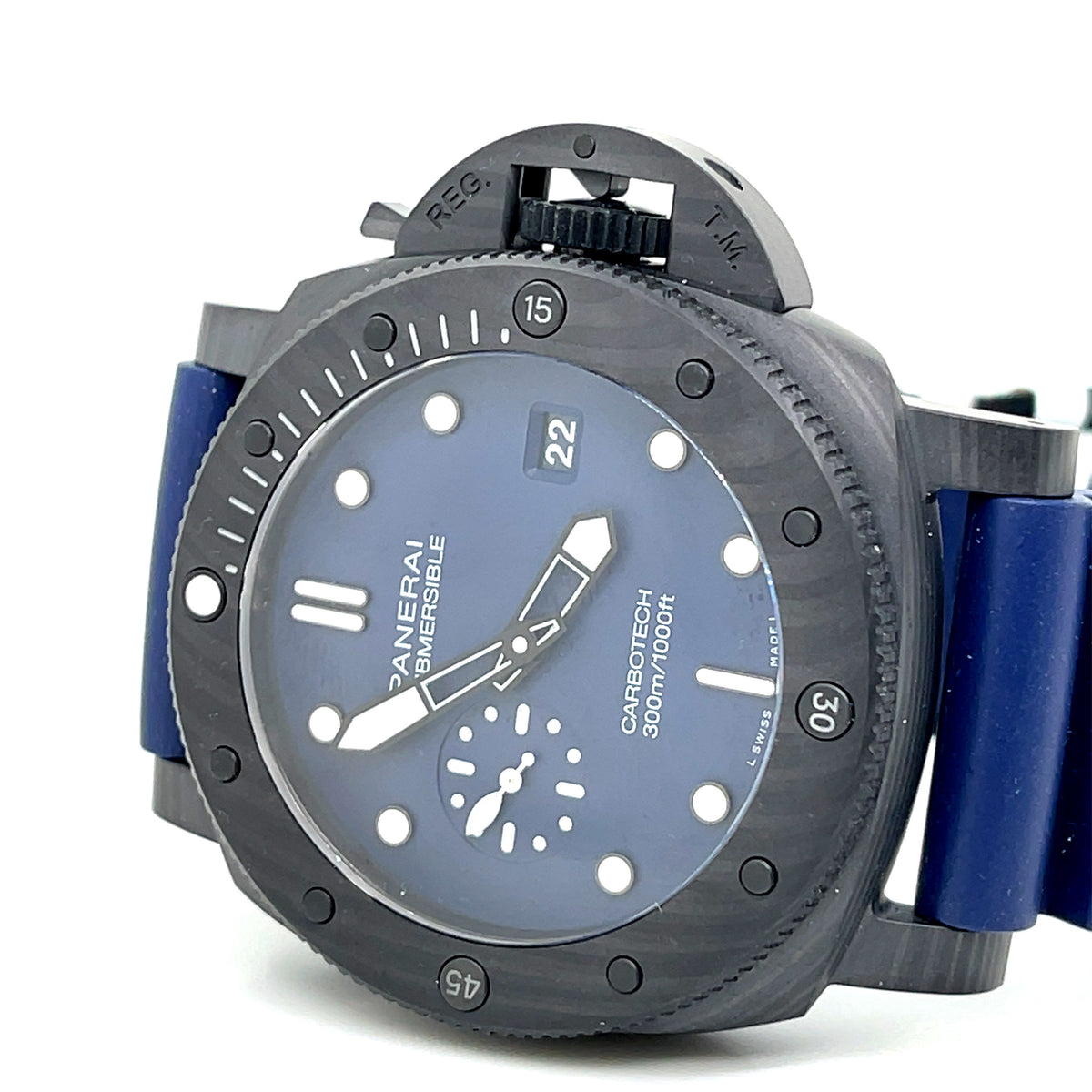 Panerai Submersible QuarantaQuattro Carbotech Blu Abisso, 44mm PAM 01232