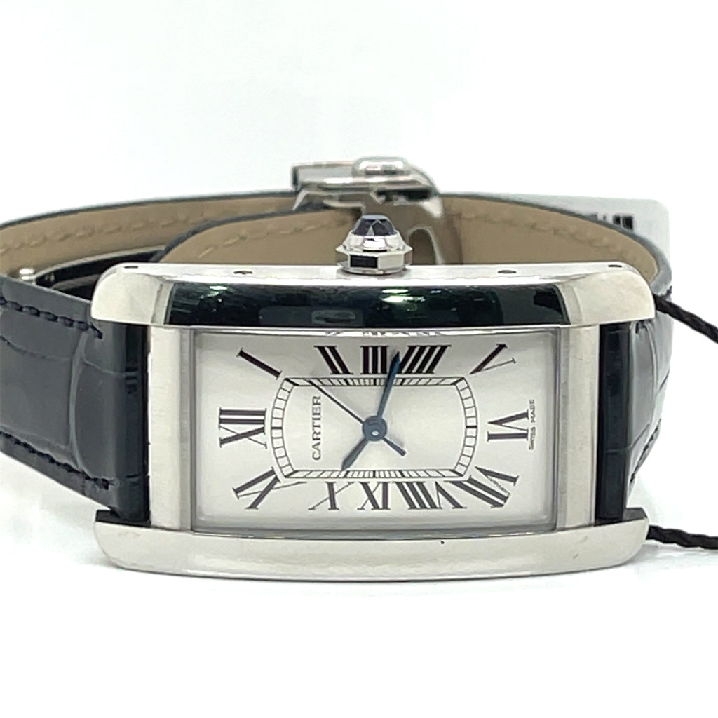 Cartier TANK AMÉRICAINE Medium Steel Watch