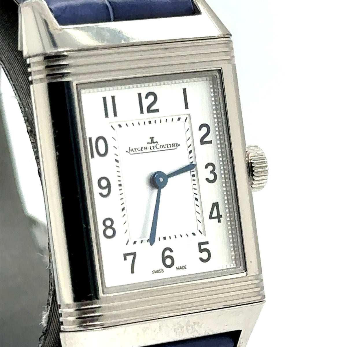 JAEGER LECOULTRE Reverso Quartz Silver Dial Ladies,