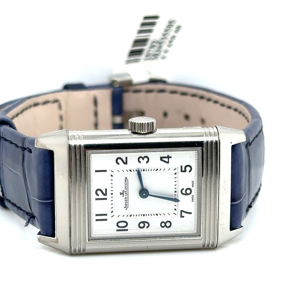 JAEGER LECOULTRE Reverso Quartz Silver Dial Ladies,
