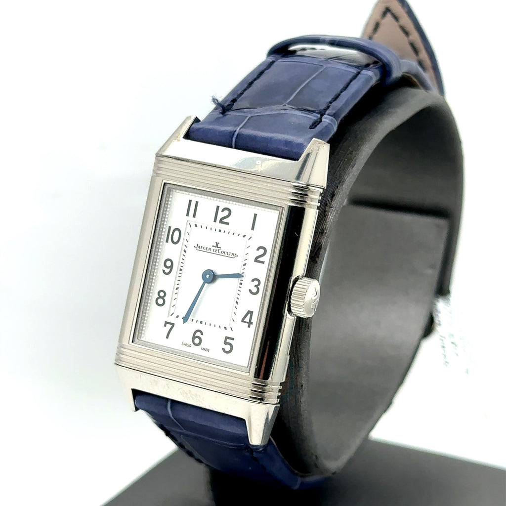 JAEGER LECOULTRE Reverso Quartz Silver Dial Ladies,