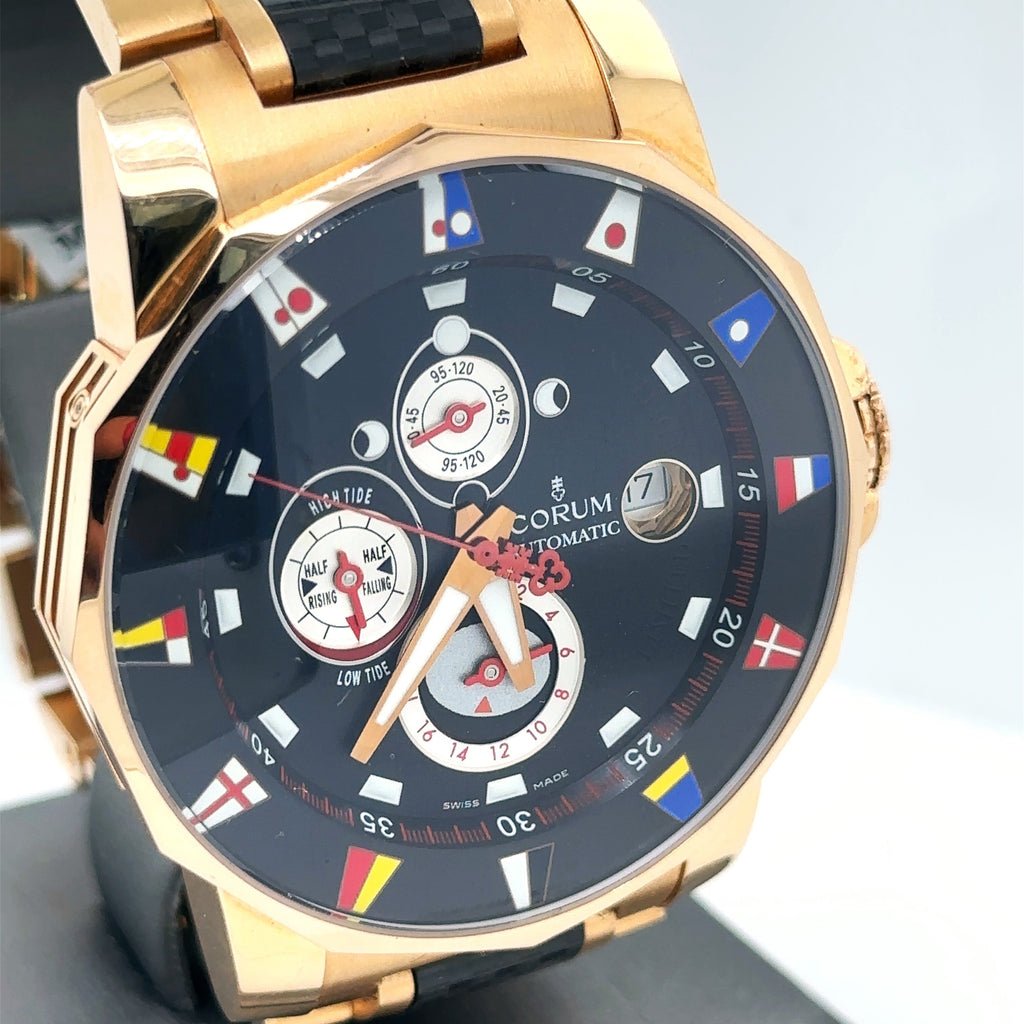 CORUM Admiral's Cup Chronograph Automatic Men's Watch- Pre Owned 977.631.55