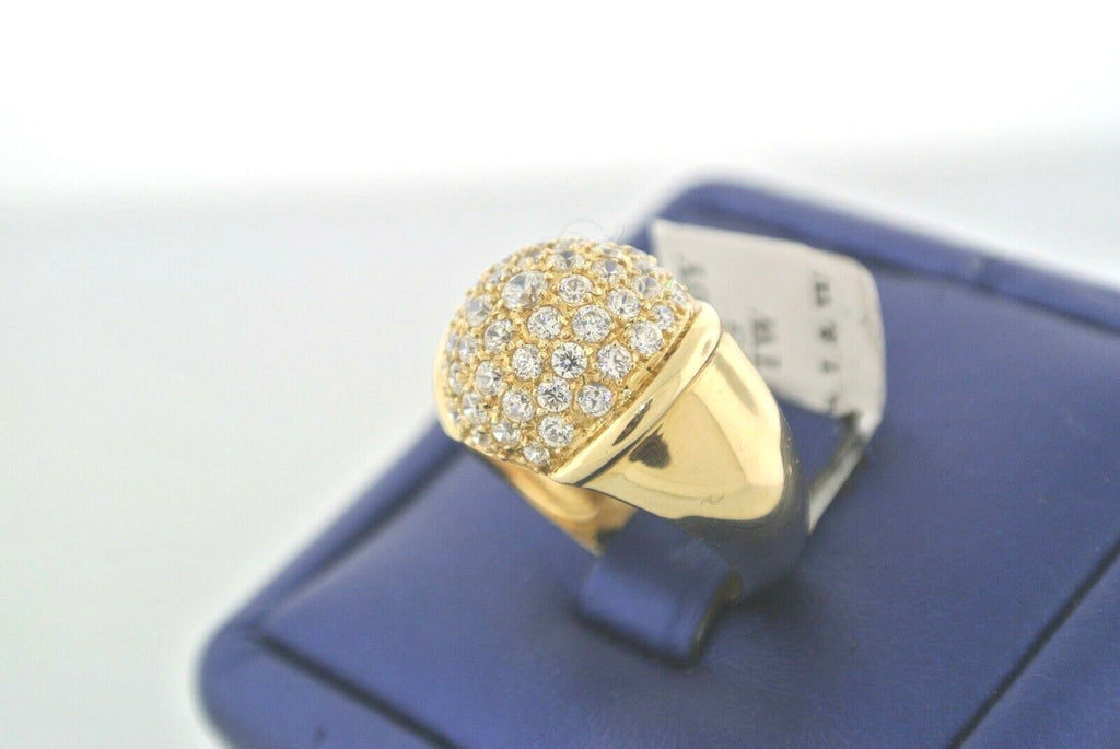 14k Yellow Gold 1.00 CT Diamond Ring, 4.6gm, Size 6, S104558