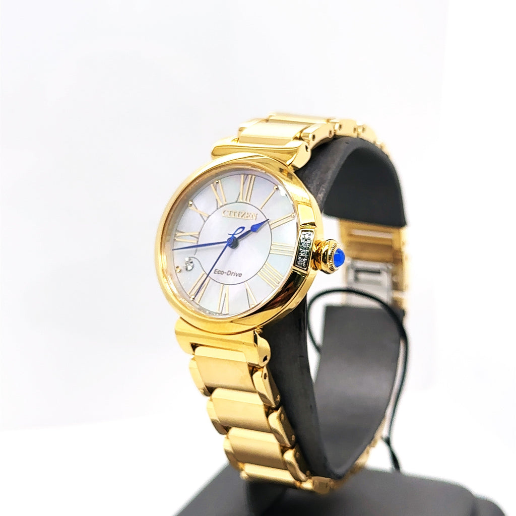 Citizen L Mae Ladies 29.5MM Stainless Steel, EM1060-52N