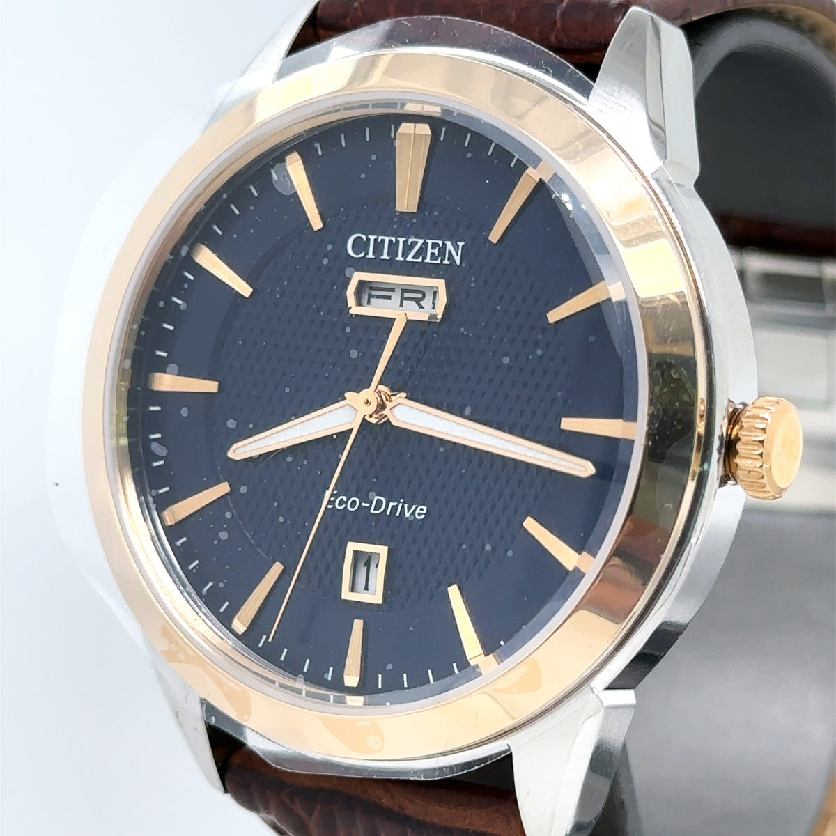 Citizen Rolan Navy Dial 40 MM Stainless Steel Mens Watch