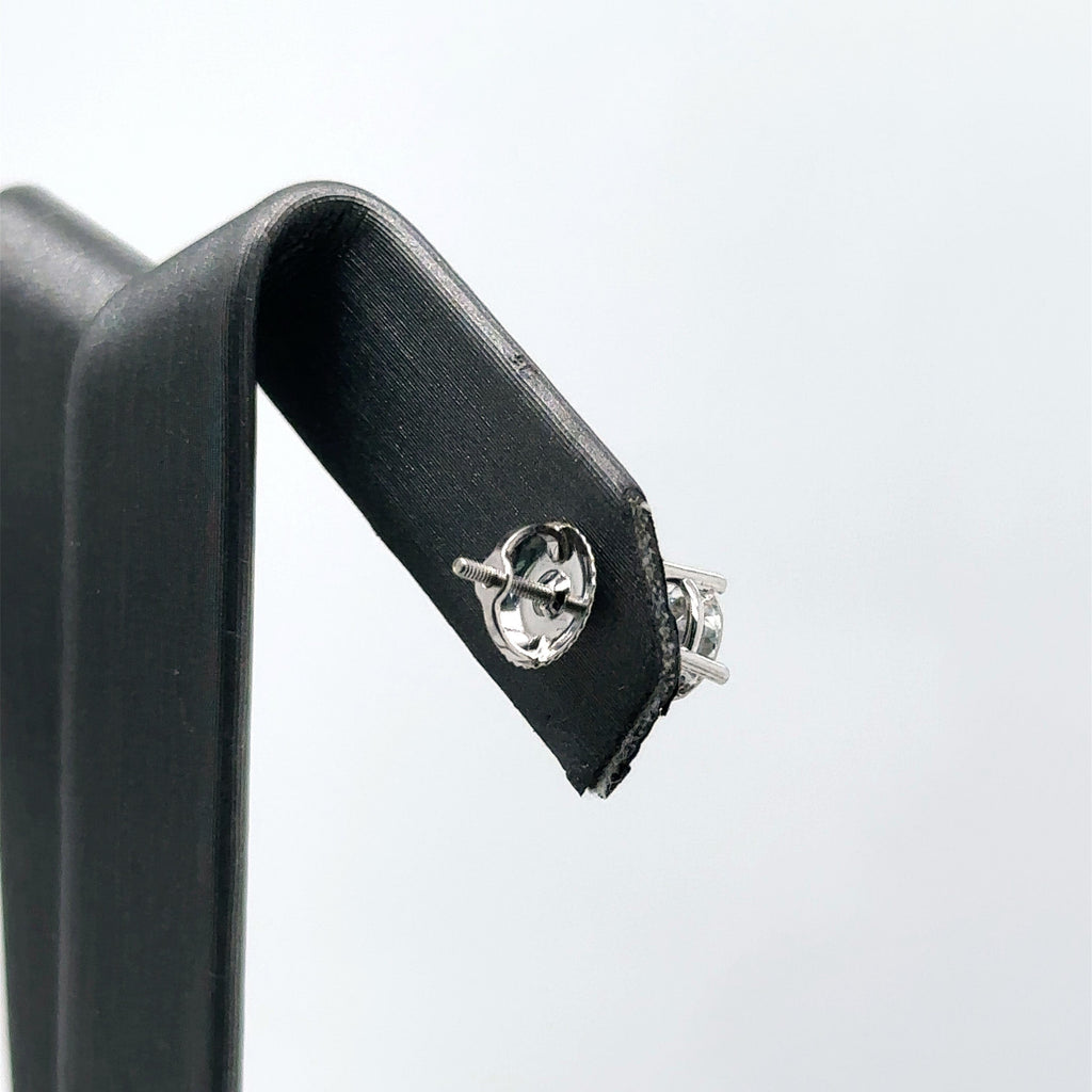 14k White Gold 1.15 CT Diamond Stud Earrings, S106865