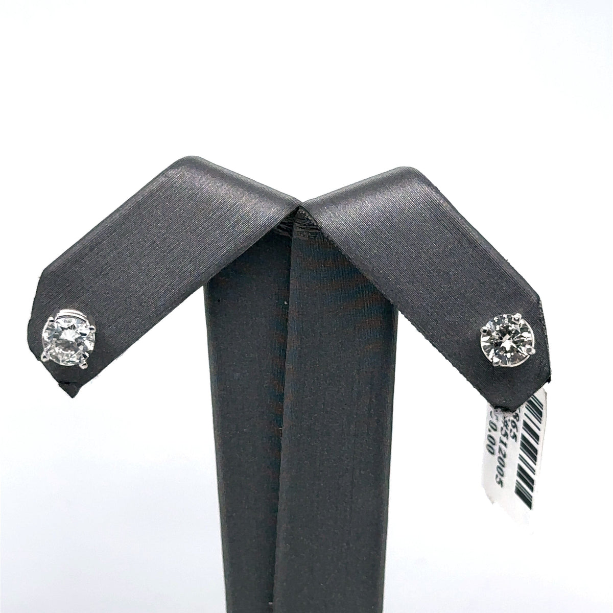 14k White Gold 1.15 CT Diamond Stud Earrings, S106865