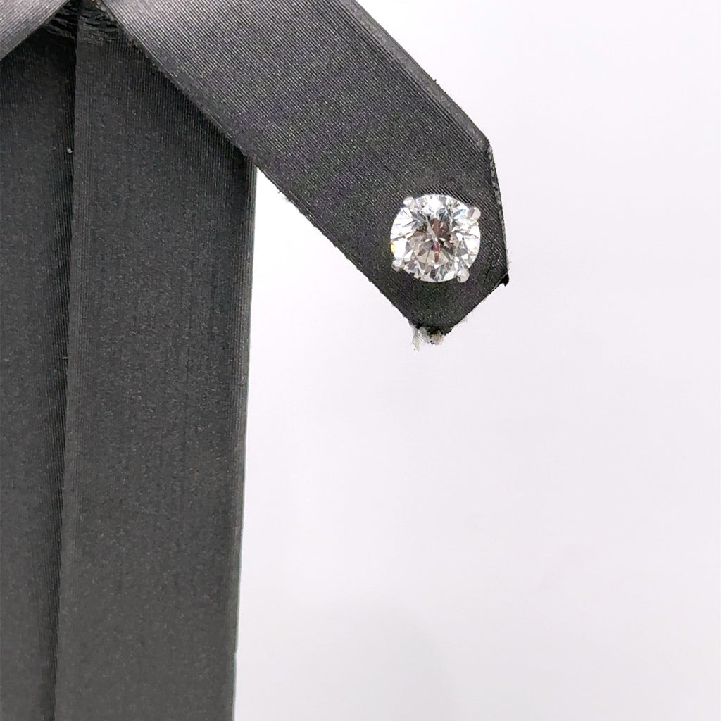 14k White Gold 1.53 CT Diamond Stud Earrings, S107496