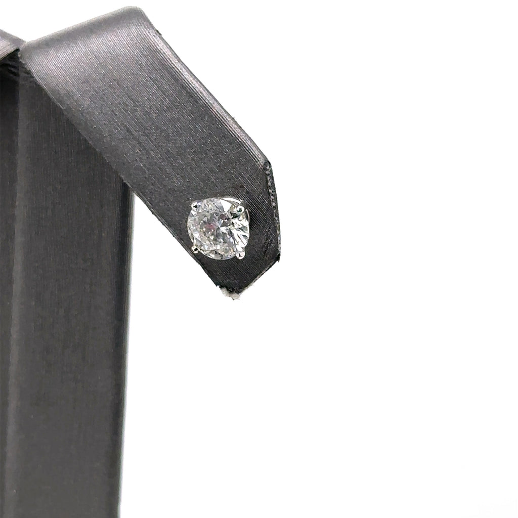 14k White Gold 1.50 CT Diamond Stud Earrings, S107497