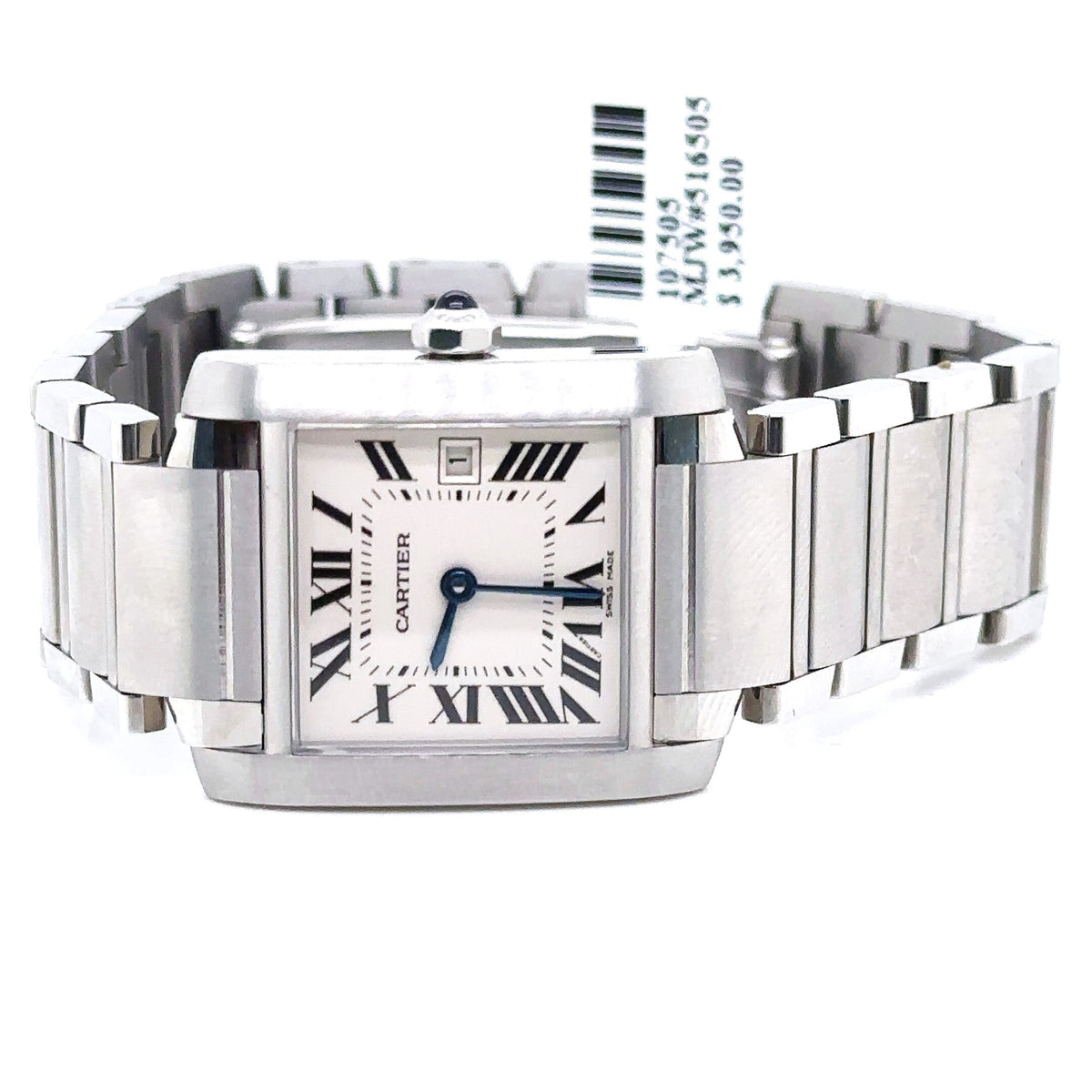 Cartier TANK FRANÇAISE WATCH Midsize Womans W51011Q3 - Pre Owned