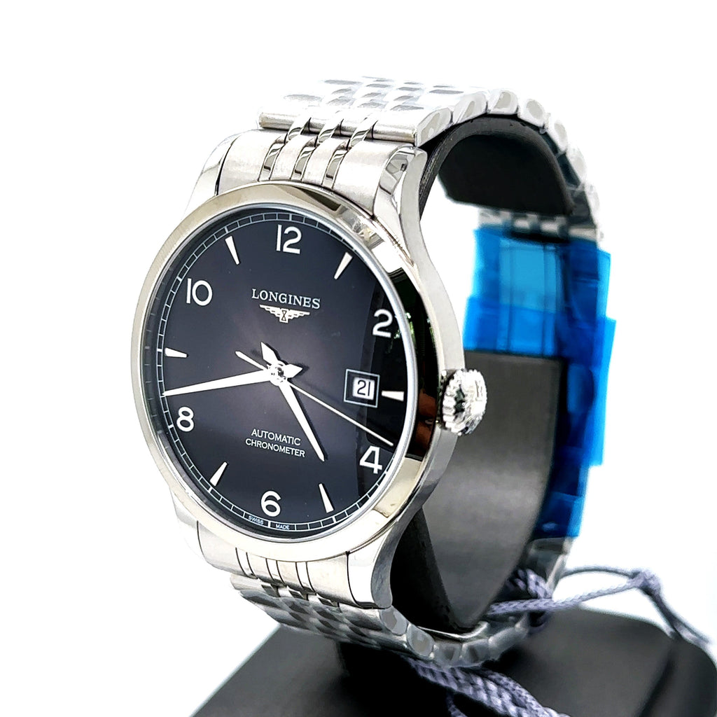 LONGINES Record Sunray Black Dial Automatic Men's 40mm Watch L28214566