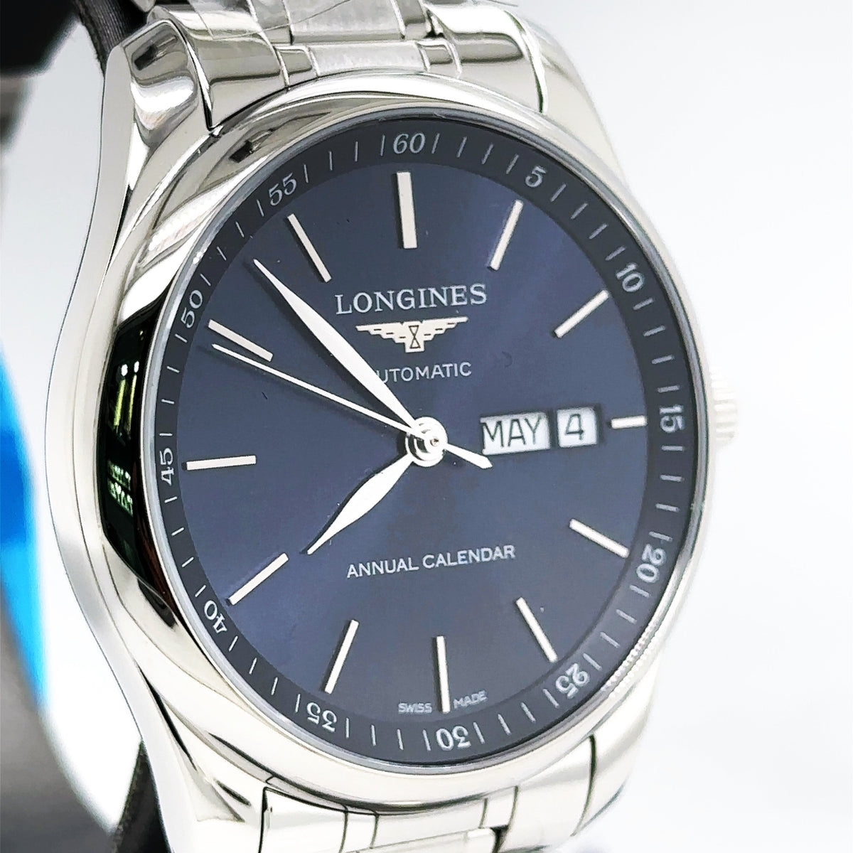 LONGINES Master Collection Automatic, Blue Dial 40mm Mens Watch L29104926