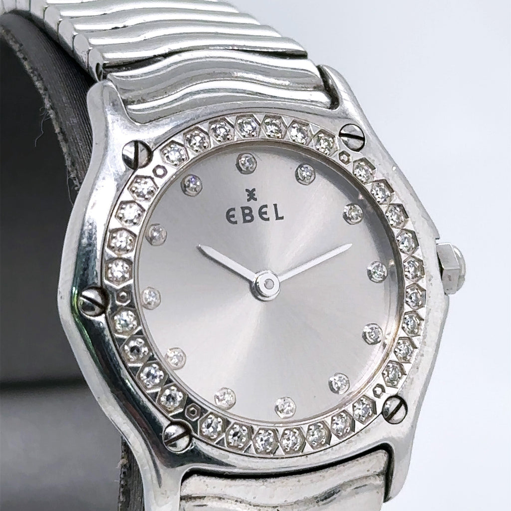 Ebel , 27MM, Diamond Bezel, Quarts Women's Watch