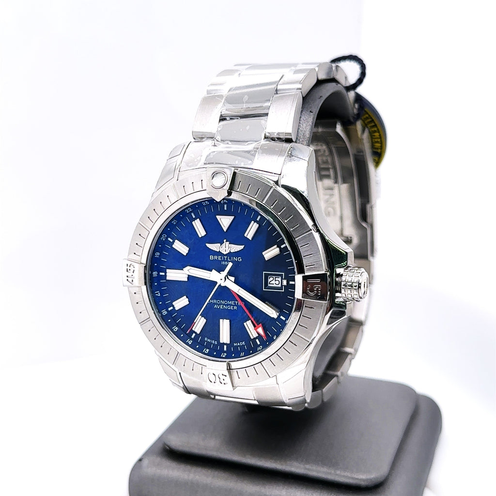 Breitling Avenger Automatic GMT 45mm Stainless Steel A32395101C1A1 - Brand New