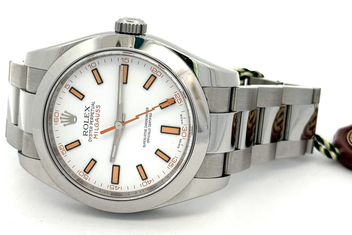 Pre-Owned Rolex Milgauss 40mm Stainless Steel Watch 11640, S16564
