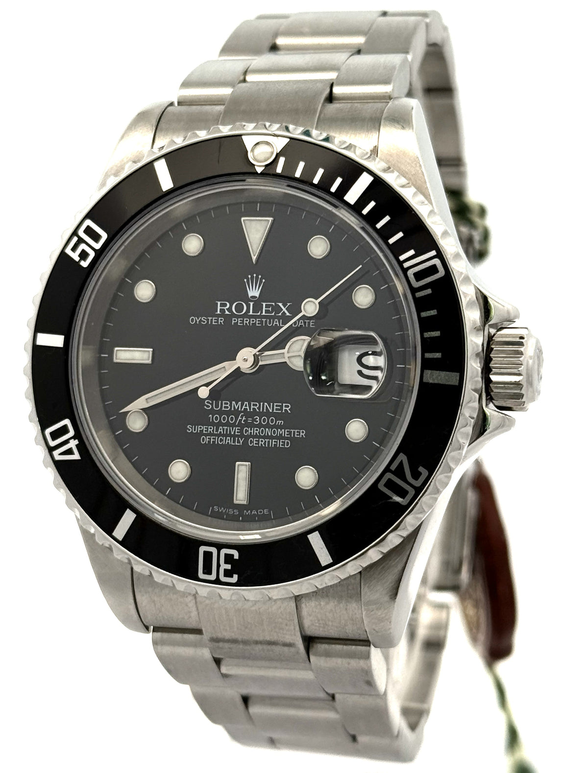 Pre-Owned Rolex Submariner 40mm Stainless Steel Watch 116610 Ceramic Bezel, S108414
