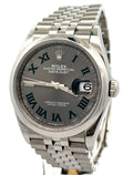 Pre-Owned Rolex Datejust 36mm SS Watch 126200 Smooth Bezel, S16797