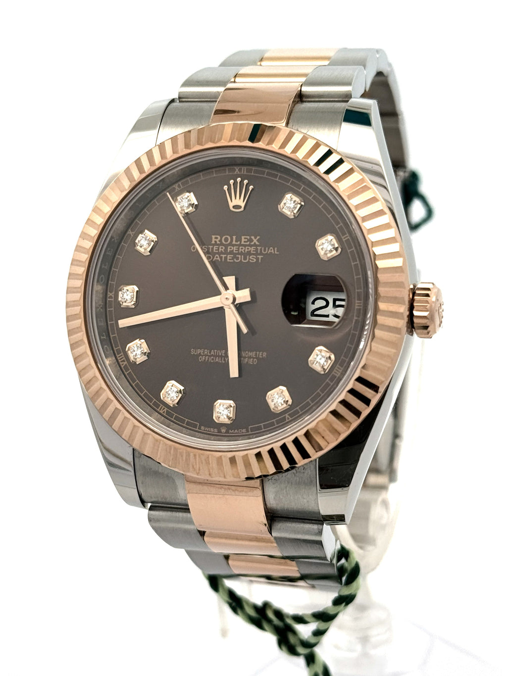 Pre-Owned Rolex Datejust 41mm, 2 tone 18k Rose Gold Watch, 126331, S108679