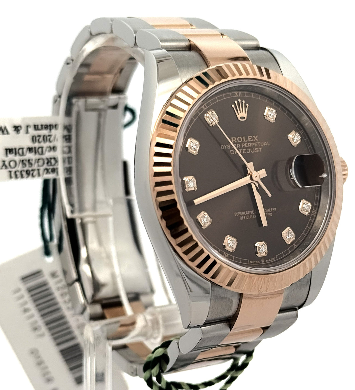 Pre-Owned Rolex Datejust 41mm, 2 tone 18k Rose Gold Watch, 126331, S108679