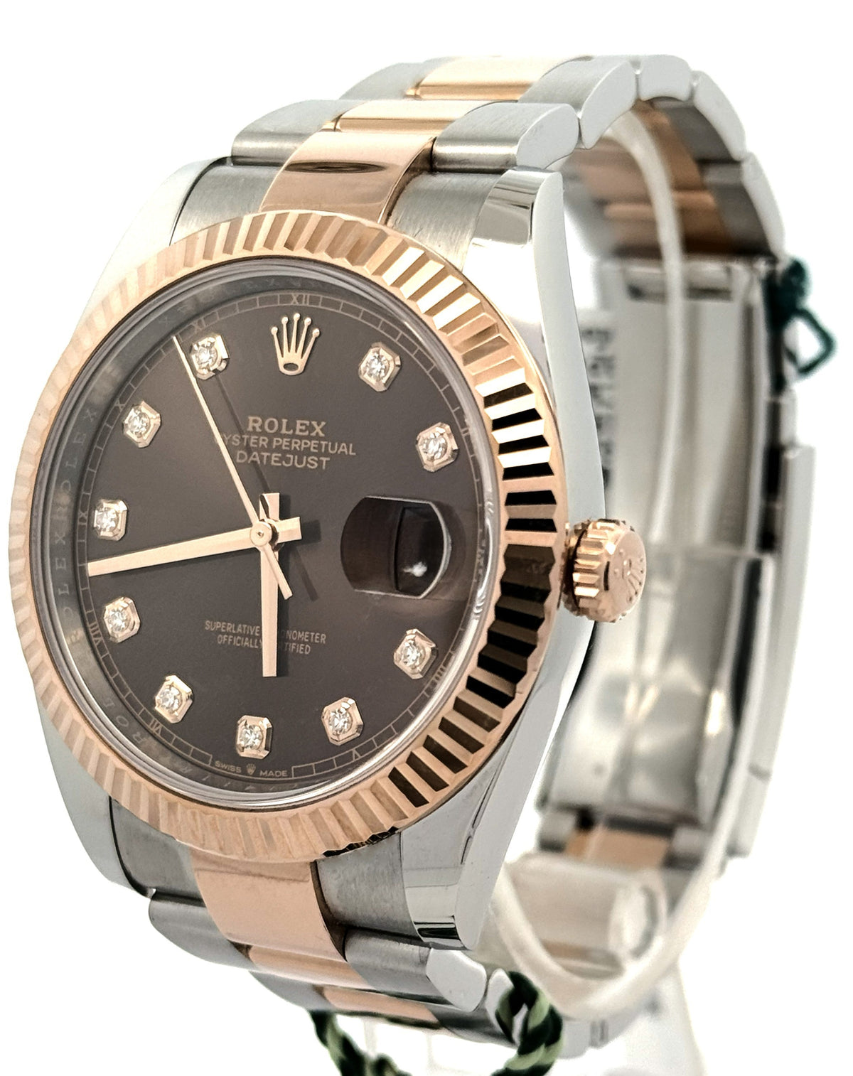 Pre-Owned Rolex Datejust 41mm, 2 tone 18k Rose Gold Watch, 126331, S108679