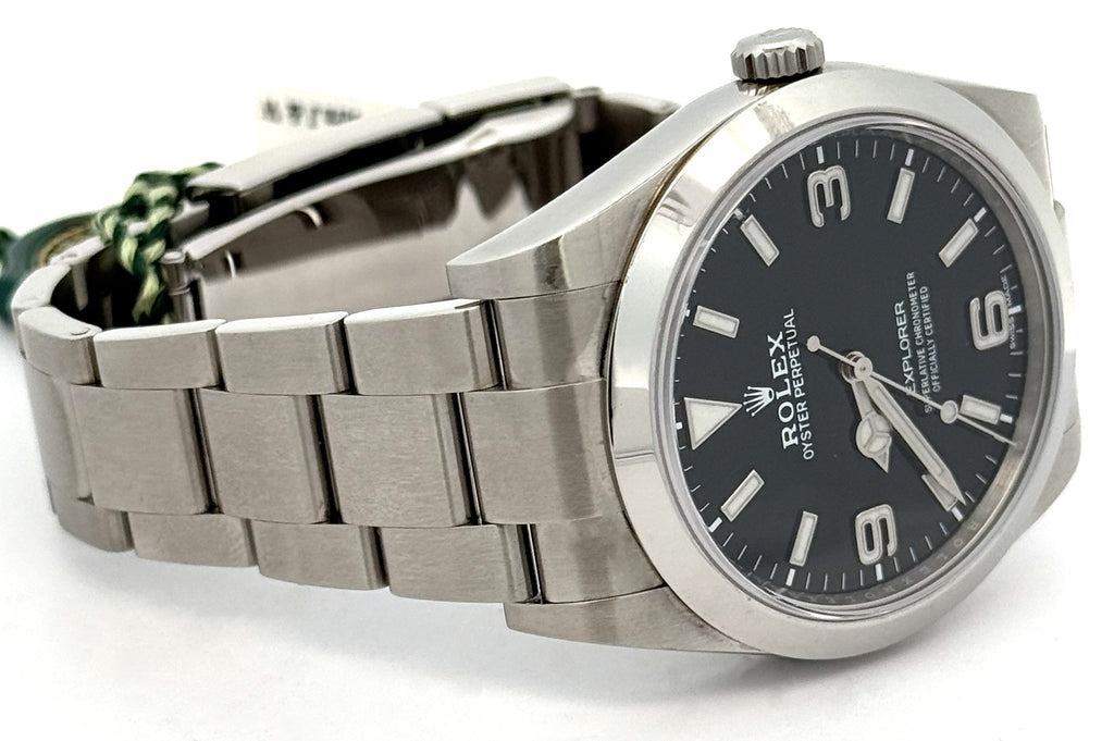 Pre-Owned Rolex Explorer 39mm - Black Dial - 214270 Watch, S108774