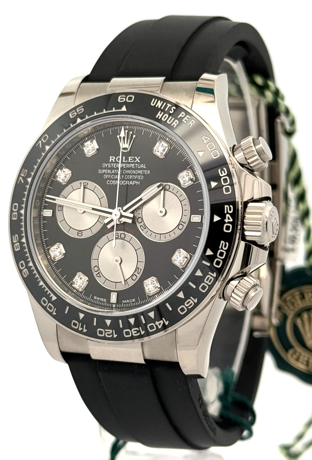 Pre-Owned Rolex Cosmograph Daytona Oyster 126519LN White Gold 40mm Watch, S16814