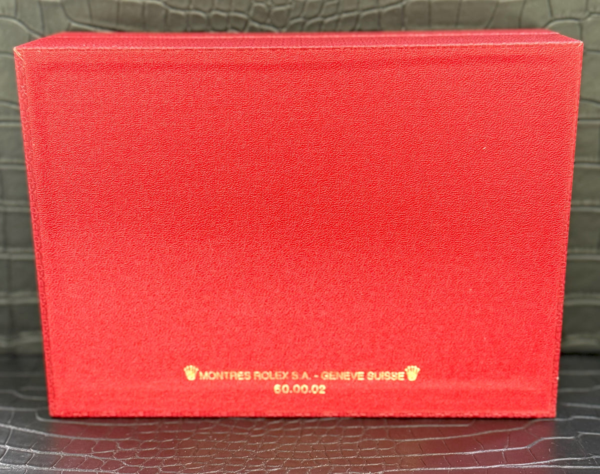 VINTAGE ROLEX WATCH BOX MONTRES ROLEX S.A.GENEVE SUISSE 60.00.02 (Pre-owned)