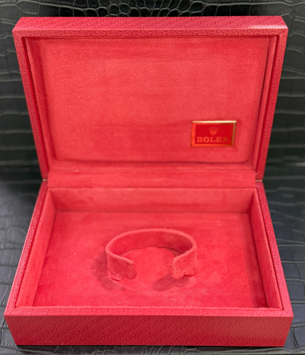 VINTAGE ROLEX WATCH BOX MONTRES ROLEX S.A.GENEVE SUISSE 60.00.02 (Pre-owned)
