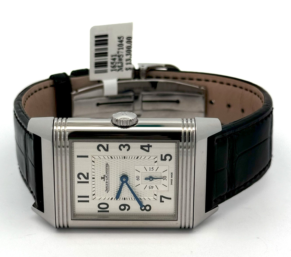 JAEGER LECOULTRE Reverso Classic Duoface Watch Q3848420 -Brand New!
