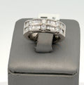 14k White Gold 1.00CT Ladies Diamond Ring, 9.4gm, Size 6, S108308