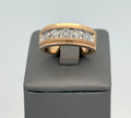 10k Yellow Gold 1.00 CT Diamond Men's Wedding Band, 8.8 g S107931