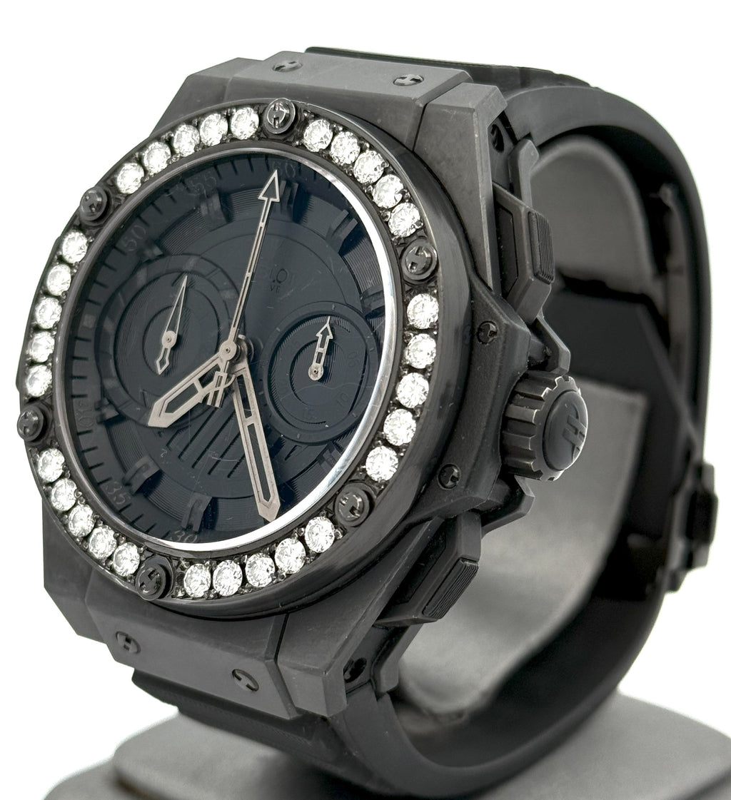 HUBLOT King Power Geneve Edition All Black Watch 48mm (Pre-owned)